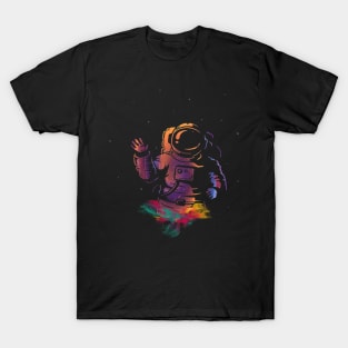 Astronout Astronaut Color T-Shirt